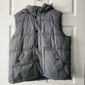 OLD NAVY Gray Jacket Vest.